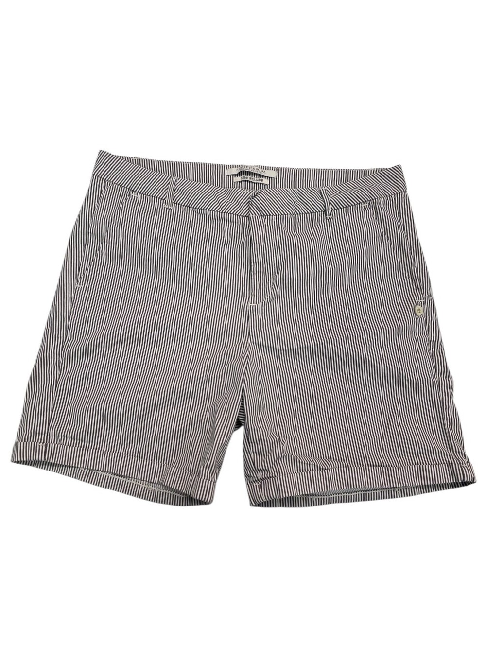Scotch and Soda Pink stripes Flat front Bermuda short